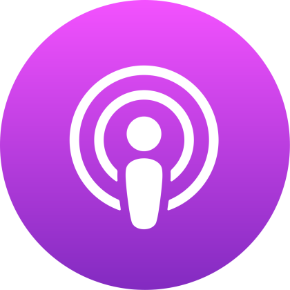 Apple podcasts logo