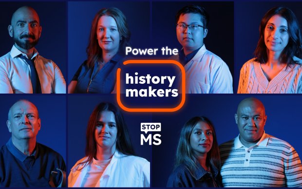 Collage of 8 people - history makers
