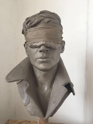Johanna sculpture in wax