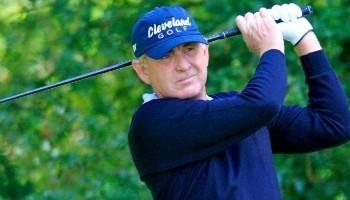 Tony Johnstone playing golf 