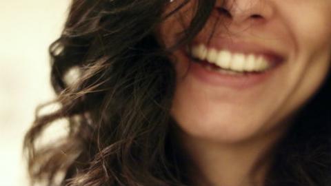 Woman smile