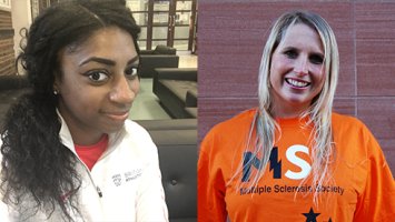 An image of paralympic athletes Kadeena Cox and Stephanie Millward
