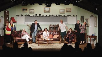 Performance of Raymond's play 'Looking for Love' at the Lane Theatre in Newquay