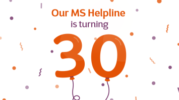Our MS Helpline is turning 30 (graphic)