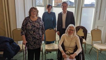 Northamptonshire group meeting with disabilities minister