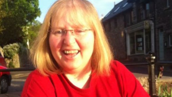 a photo of Ann laughing