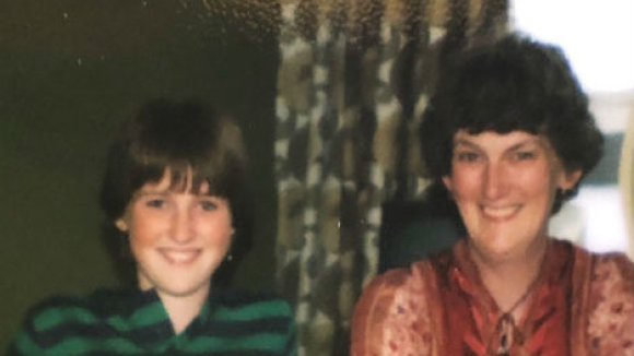 Nikki aged 15 and her mum