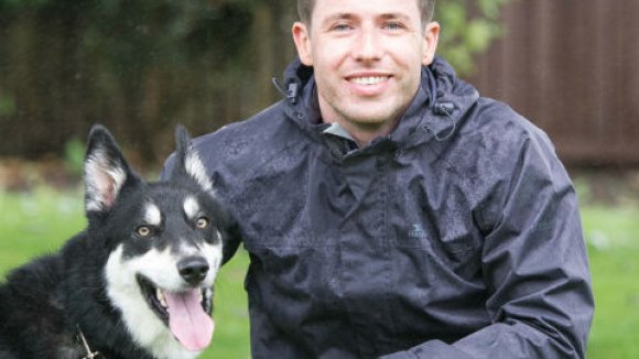Scott and his dog