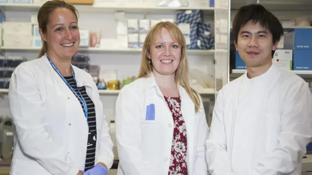 Researchers in the Edinburgh lab