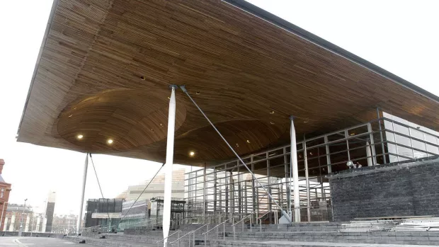 a photo of the Senedd 