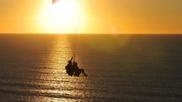 Paragliding - adrelanin 