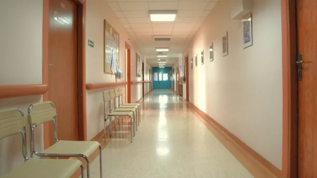 Hospital corridor