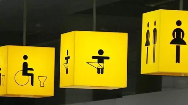 WC signs