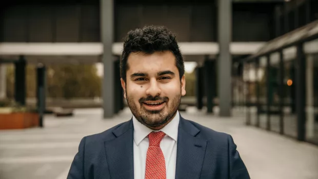 Photo of Bayan Mohajeri in a suit