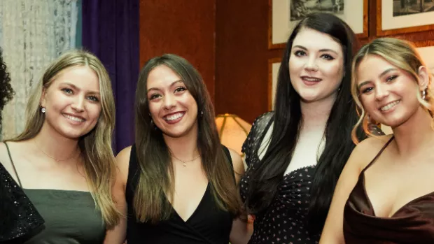 Members of MS together, smiling