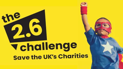 2.6 challenge - save the UK's charities