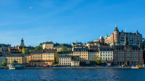 a photo of the city of Stockholm