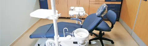 a photo of a Dentists chair