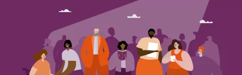 Illustration of a group of people